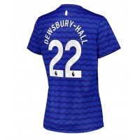 Stroje piłkarskie Everton Kiernan Dewsbury-Hall #22 Koszulka Podstawowej dla damskie 2025-26 Krótki Rękaw